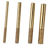 Drift Brass Punch 1/2" K Tool International Tool with Knurled Grip-0